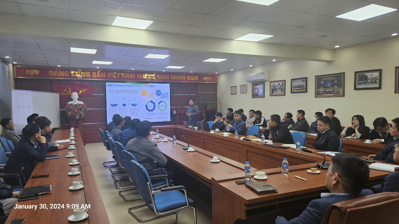 HỘI THẢO KHOA HỌC- Chinh phục mục tiêu NETZERO: Chuyển dịch Sản xuất xanh và Phát triển bền vững cho doanh nghiệp